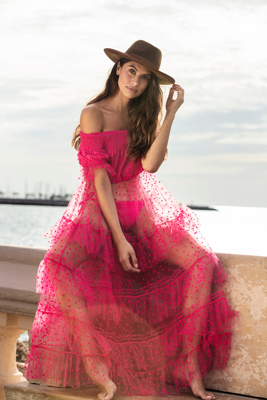 Roxy Tulle Maxi Dress winniewestmann Roxy Tulle Maxi Dress winniewestmann