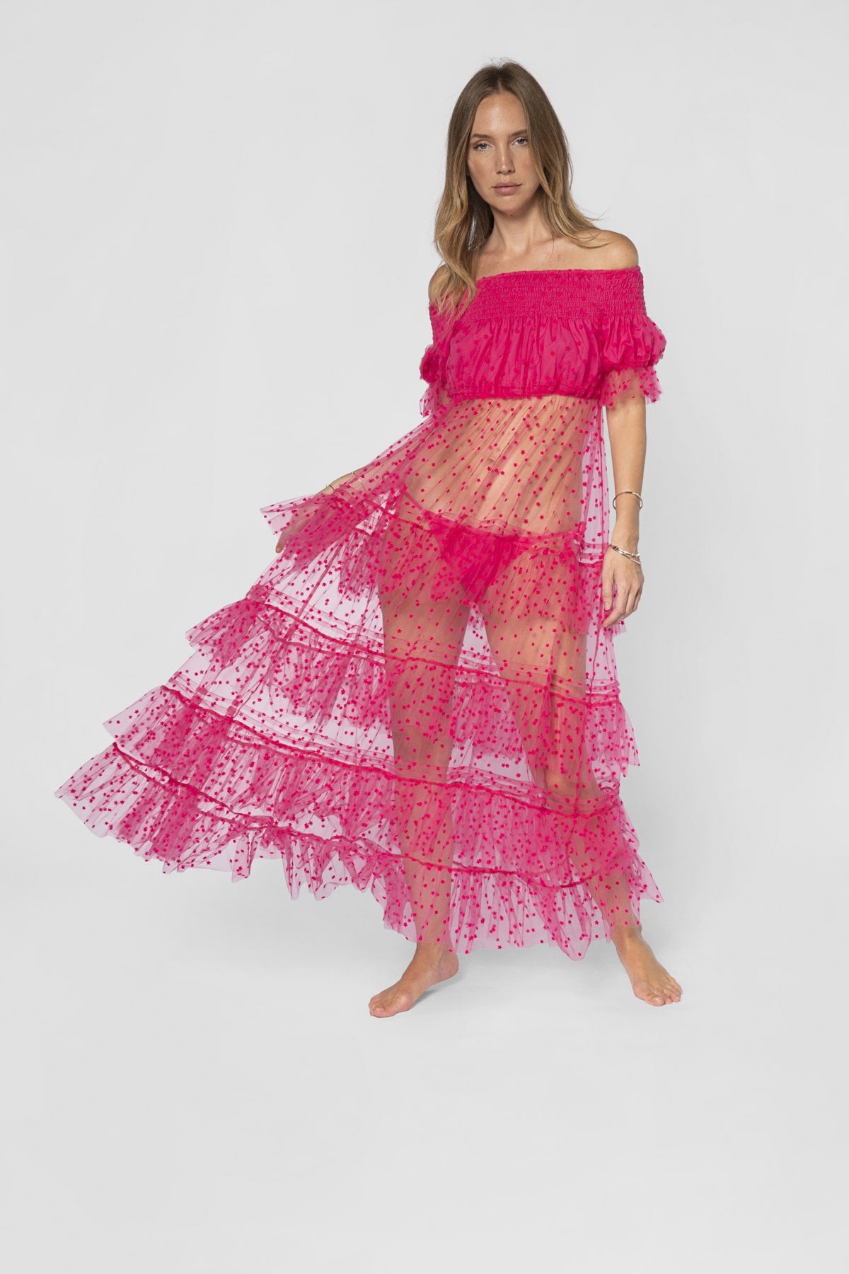 Roxy Tulle Maxi Dress – winniewestmann